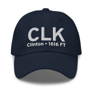 Clinton (KCLK) Airport Hat