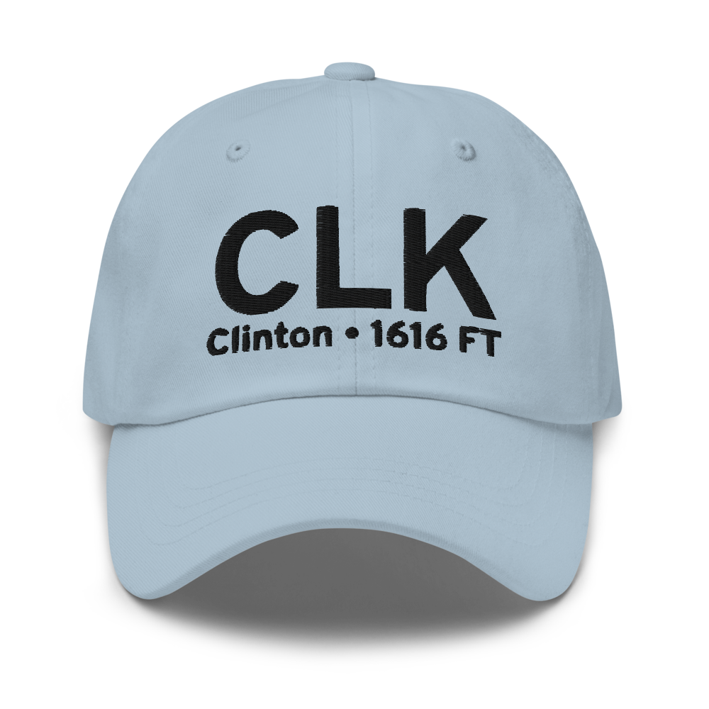 Clinton (KCLK) Airport Hat 