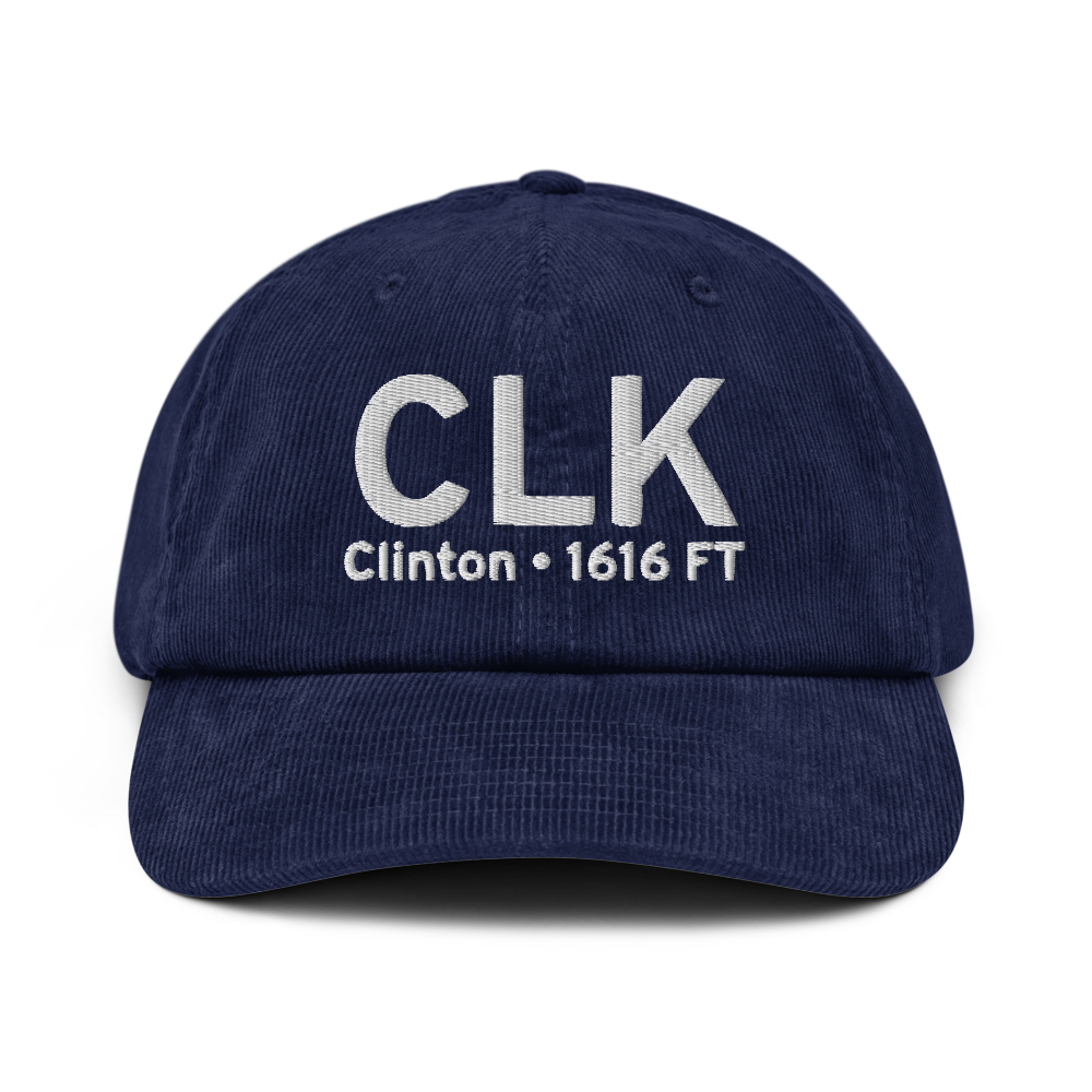 Clinton (KCLK) Airport Hat 