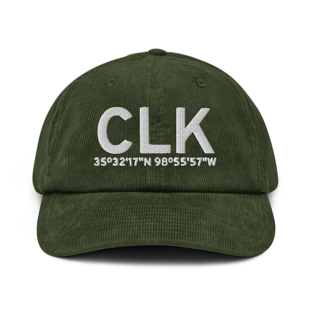 Clinton (KCLK) Airport Hat 