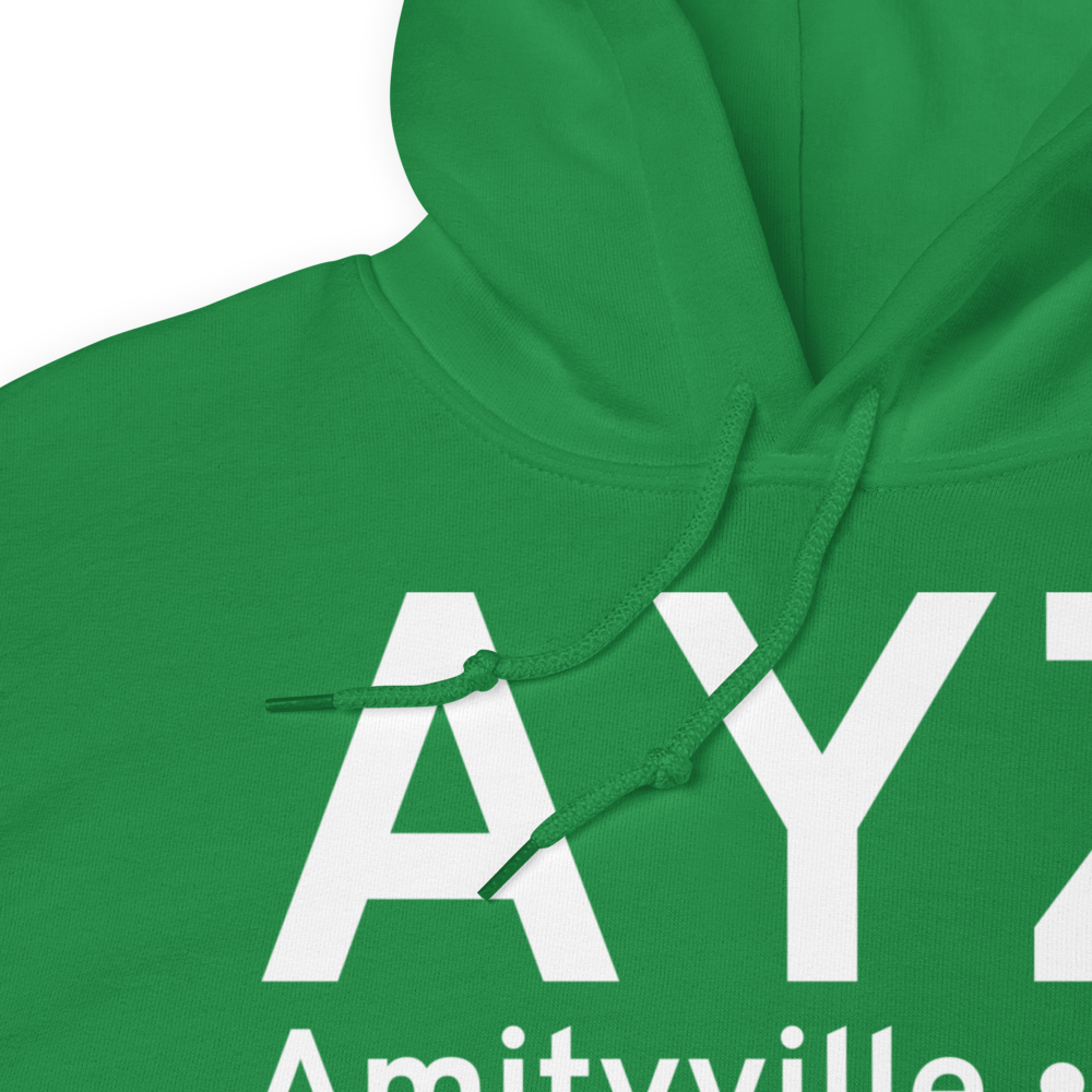 Amityville (AYZ) Airport Hoodie Sweatshirt 