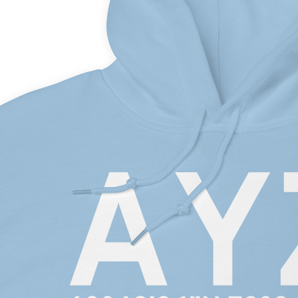 Amityville (AYZ) Airport Hoodie Sweatshirt 