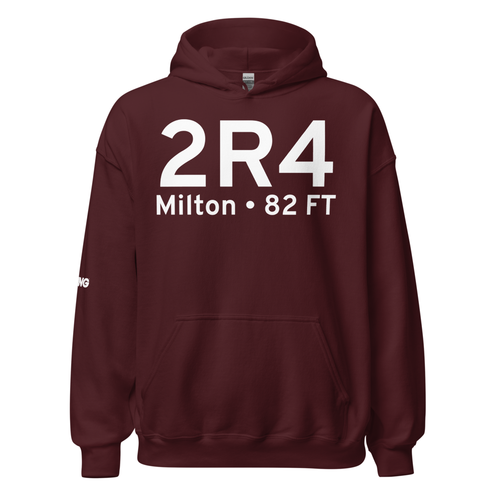 Milton (K2R4) Airport Hoodie Sweatshirt 