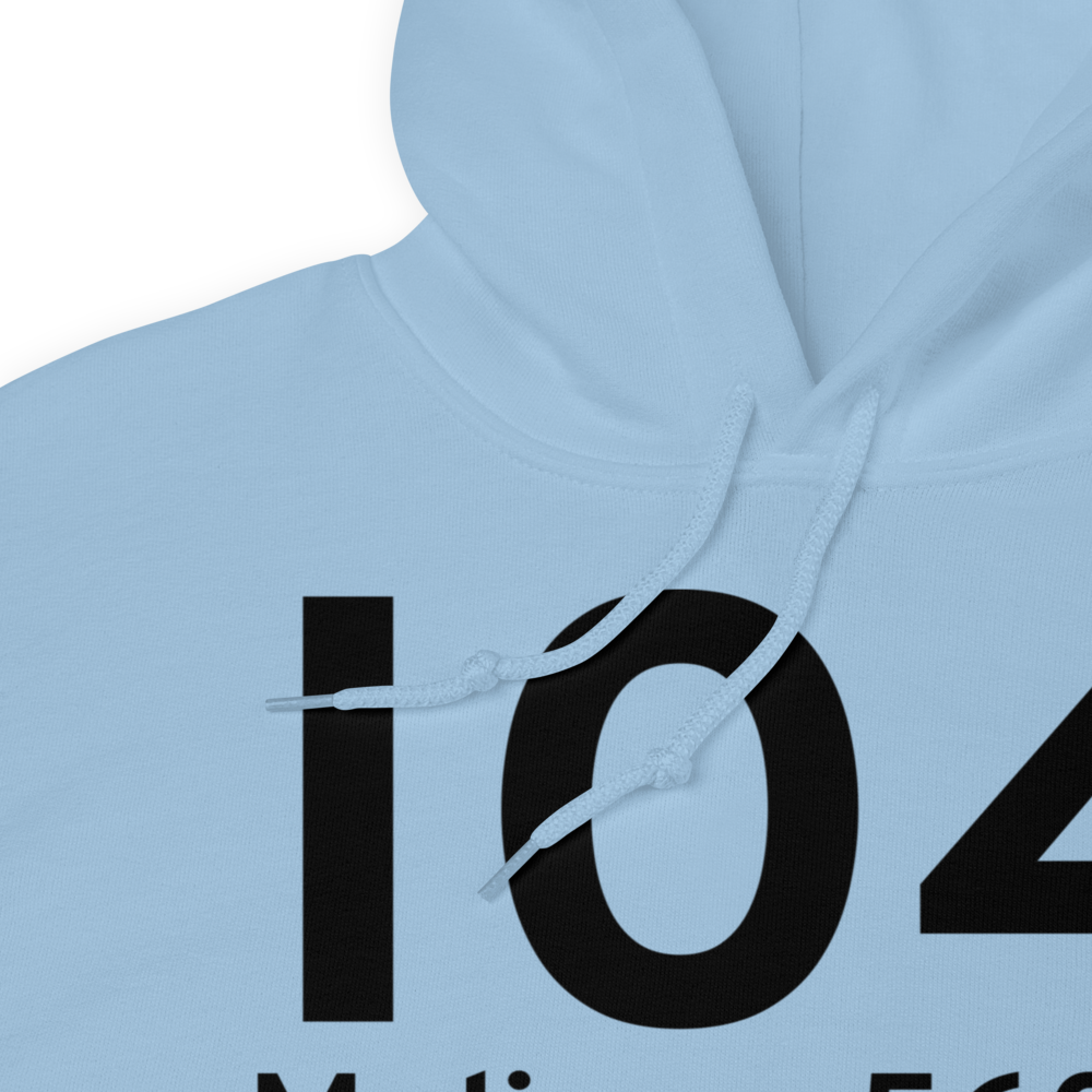 Moline (I04) Airport Hoodie Sweatshirt 