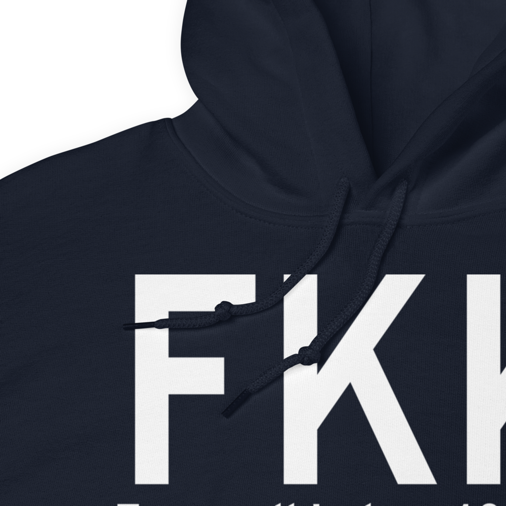 Farewell Lake (PAFK) Airport Hoodie Sweatshirt 
