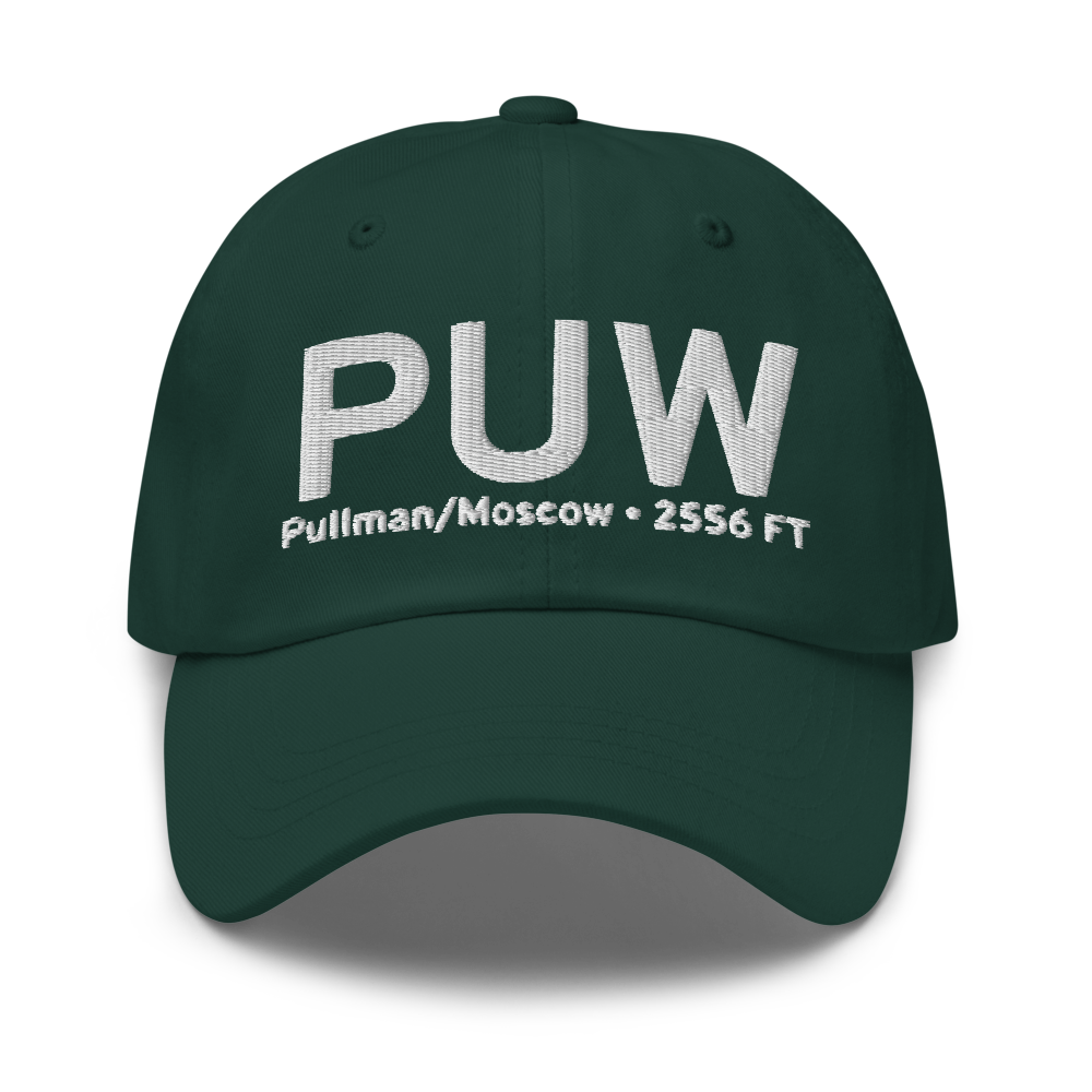 Pullman/Moscow (KPUW) Airport Hat 