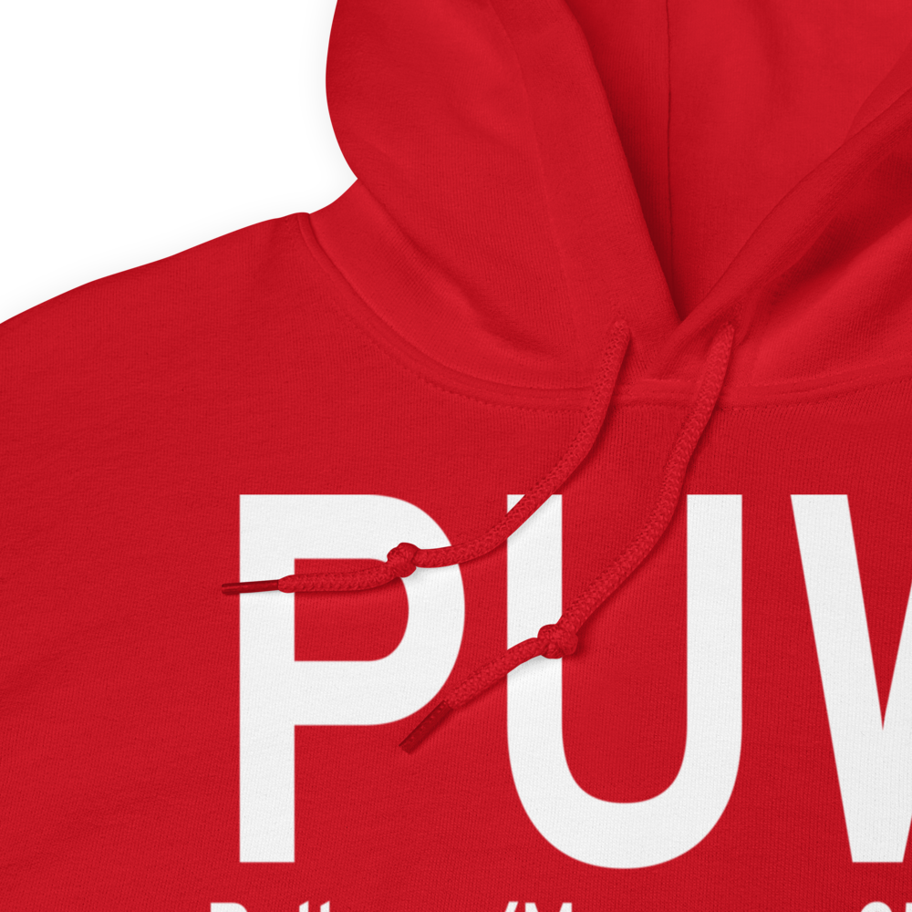 Pullman/Moscow (KPUW) Airport Hoodie Sweatshirt 