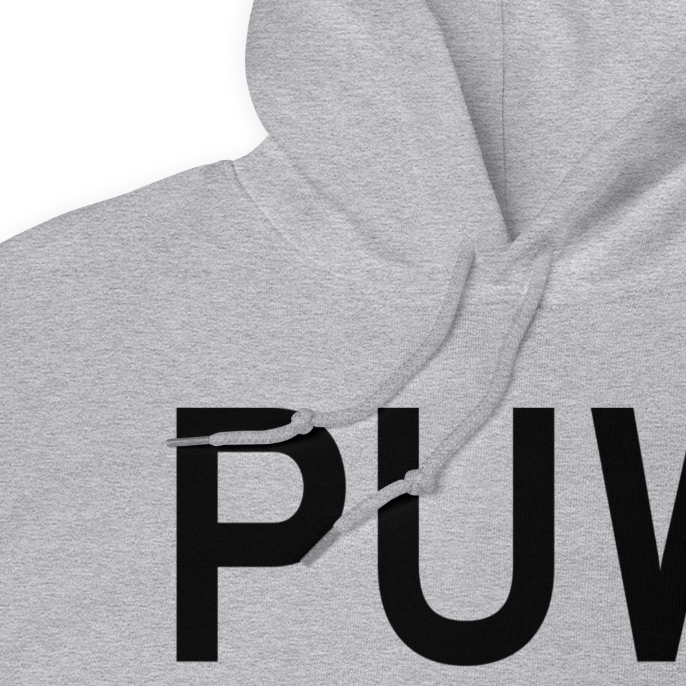 Pullman/Moscow (KPUW) Airport Hoodie Sweatshirt 