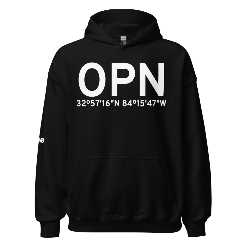 Thomaston (KOPN) Airport Hoodie Sweatshirt 