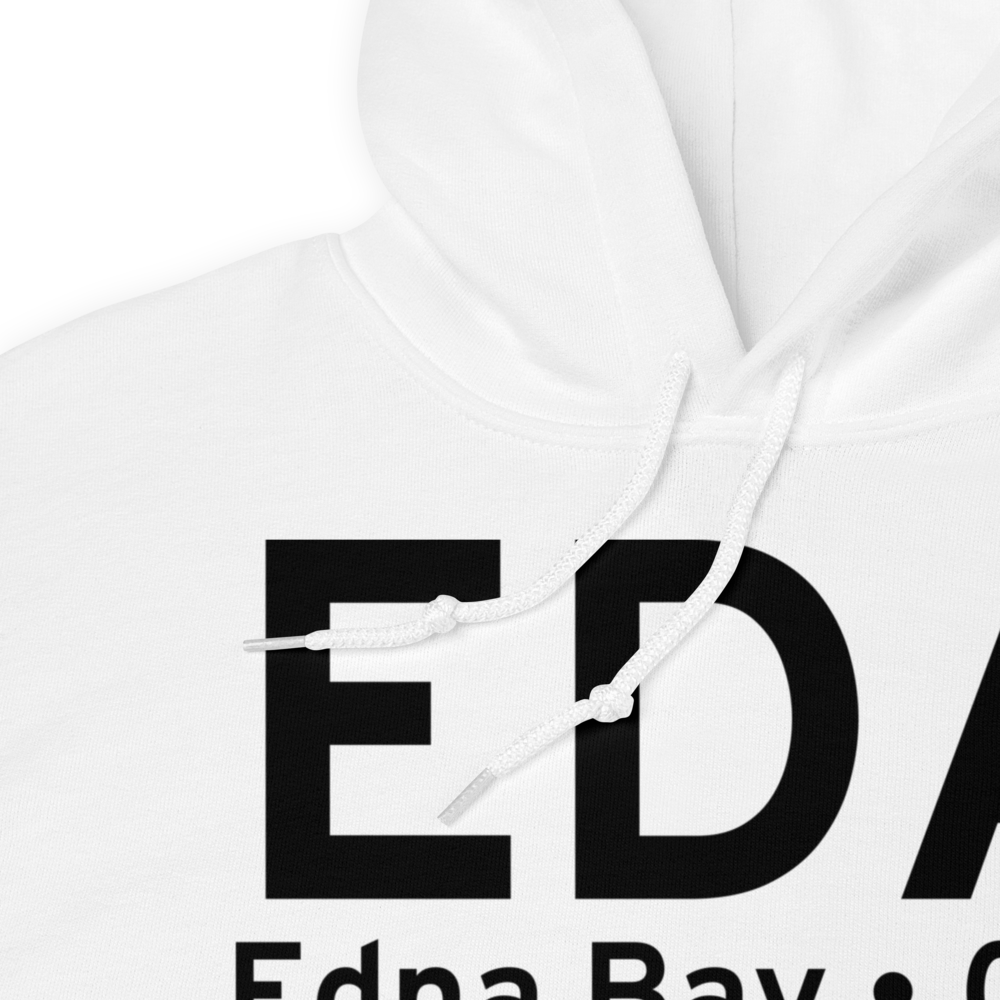 Edna Bay (EDA) Airport Hoodie Sweatshirt 
