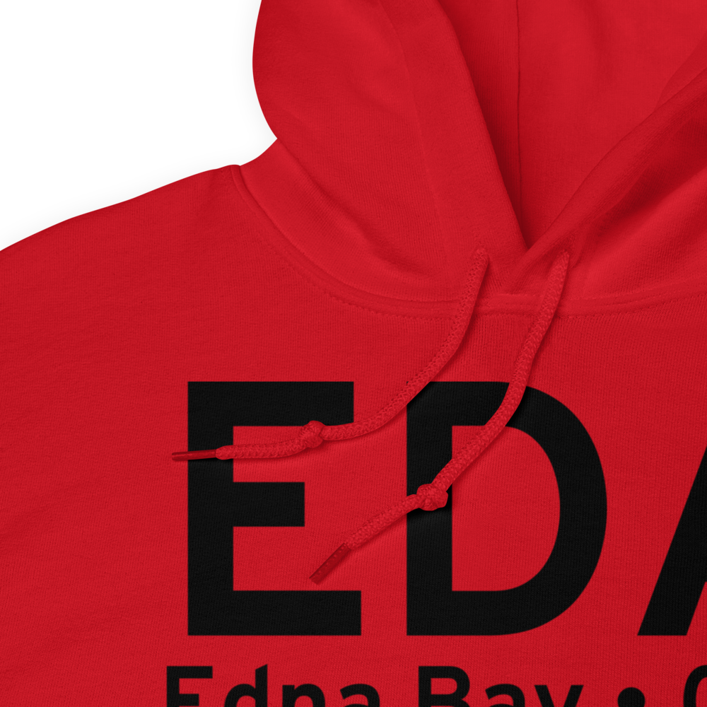 Edna Bay (EDA) Airport Hoodie Sweatshirt 