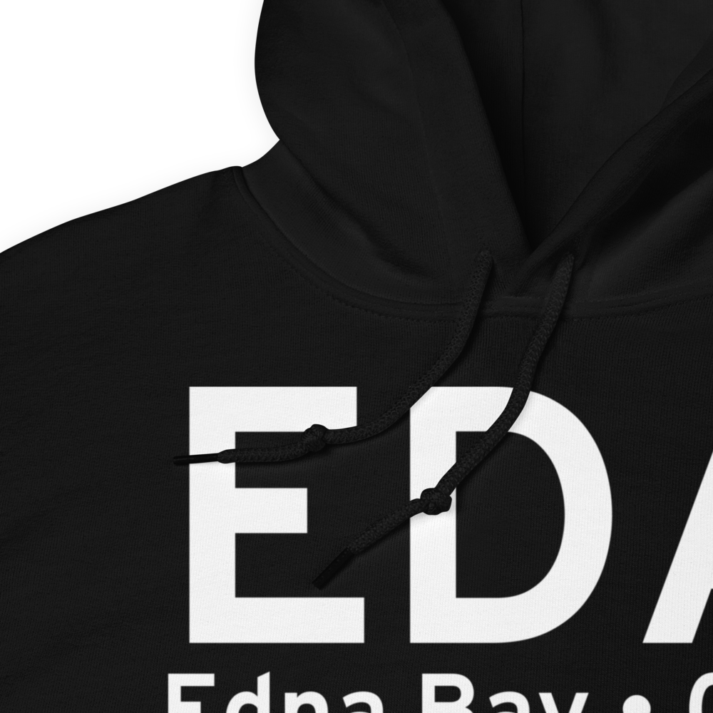 Edna Bay (EDA) Airport Hoodie Sweatshirt 