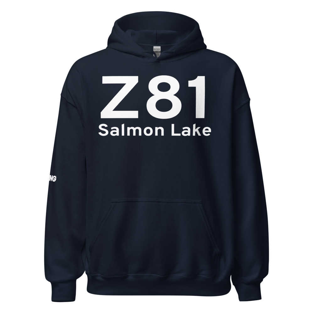 Salmon Lake (Z81) Airport Hoodie Sweatshirt 