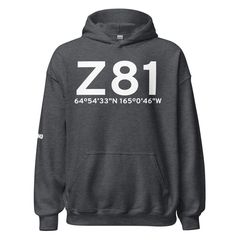 Salmon Lake (Z81) Airport Hoodie Sweatshirt 