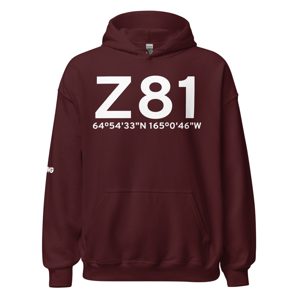 Salmon Lake (Z81) Airport Hoodie Sweatshirt 