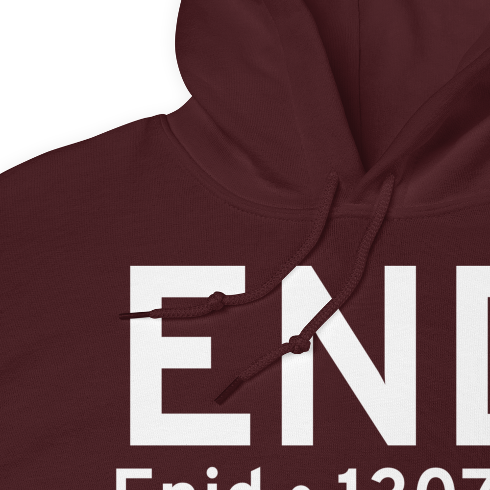 Enid (KEND) Airport Hoodie Sweatshirt 