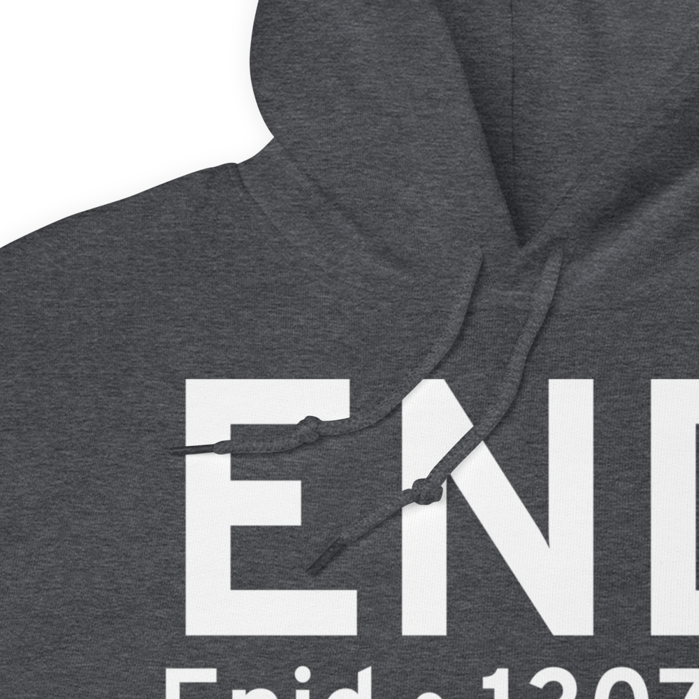 Enid (KEND) Airport Hoodie Sweatshirt 