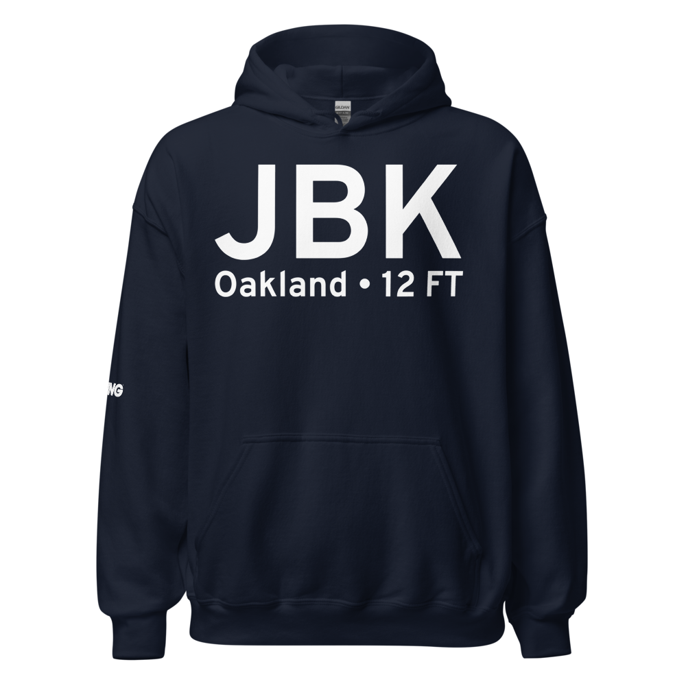 Oakland (WJBK) Airport Hoodie Sweatshirt 