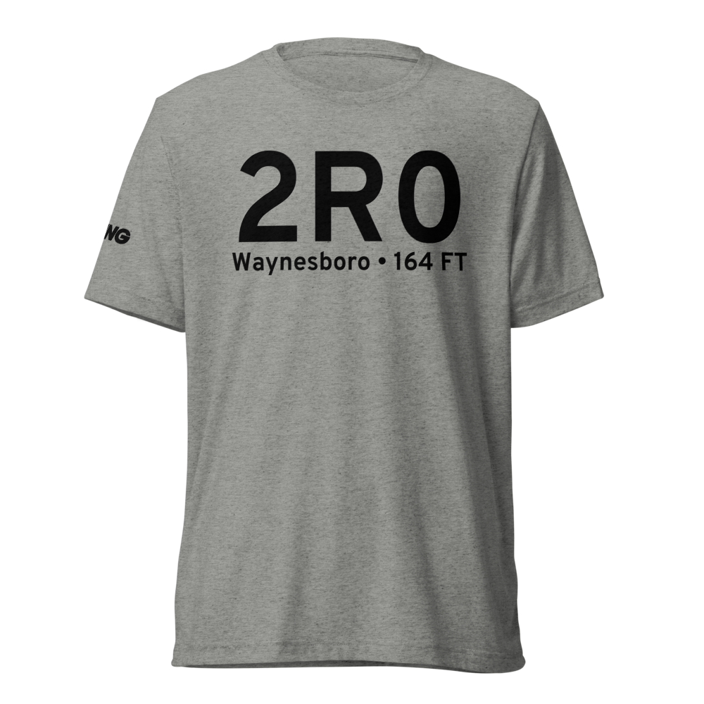 Waynesboro (K2R0) Airport Tri-blend T-Shirt 