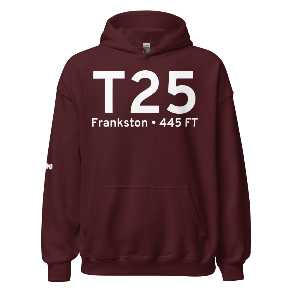 Frankston (T25) Airport Hoodie Sweatshirt 