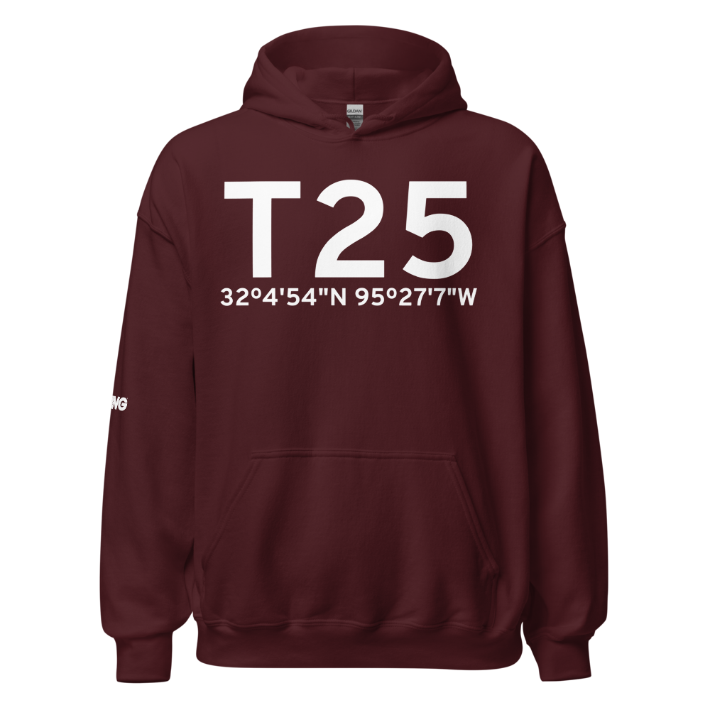 Frankston (T25) Airport Hoodie Sweatshirt 