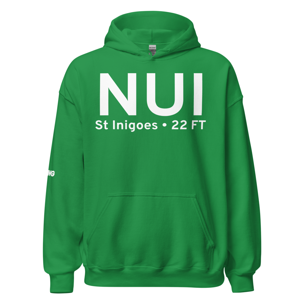 St Inigoes (KNUI) Airport Hoodie Sweatshirt 
