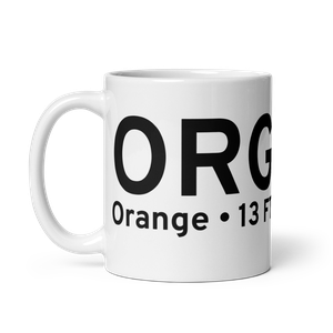 Orange (KORG) Airport Mug