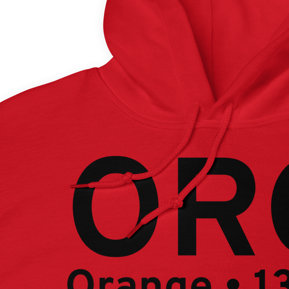 Orange (KORG) Airport Hoodie Sweatshirt 
