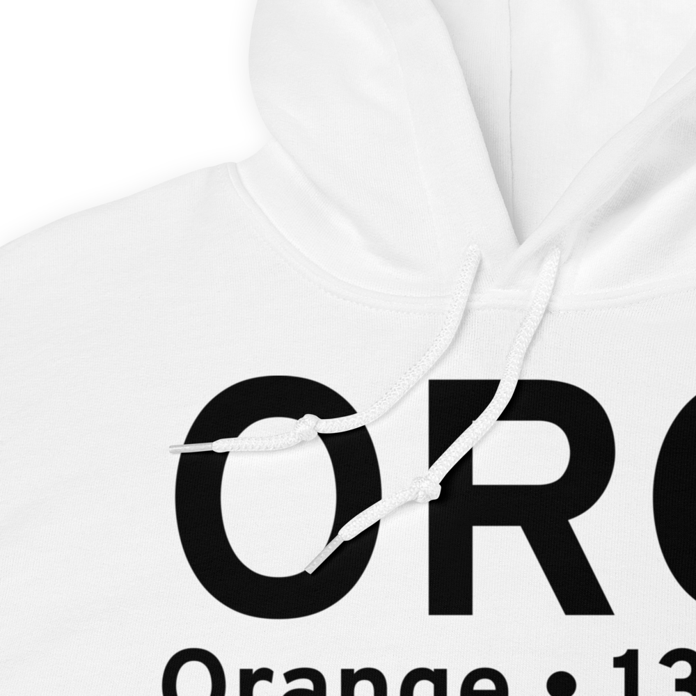 Orange (KORG) Airport Hoodie Sweatshirt 