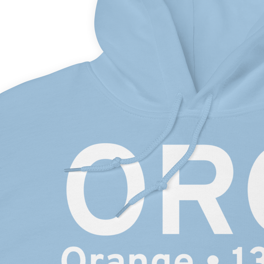 Orange (KORG) Airport Hoodie Sweatshirt 