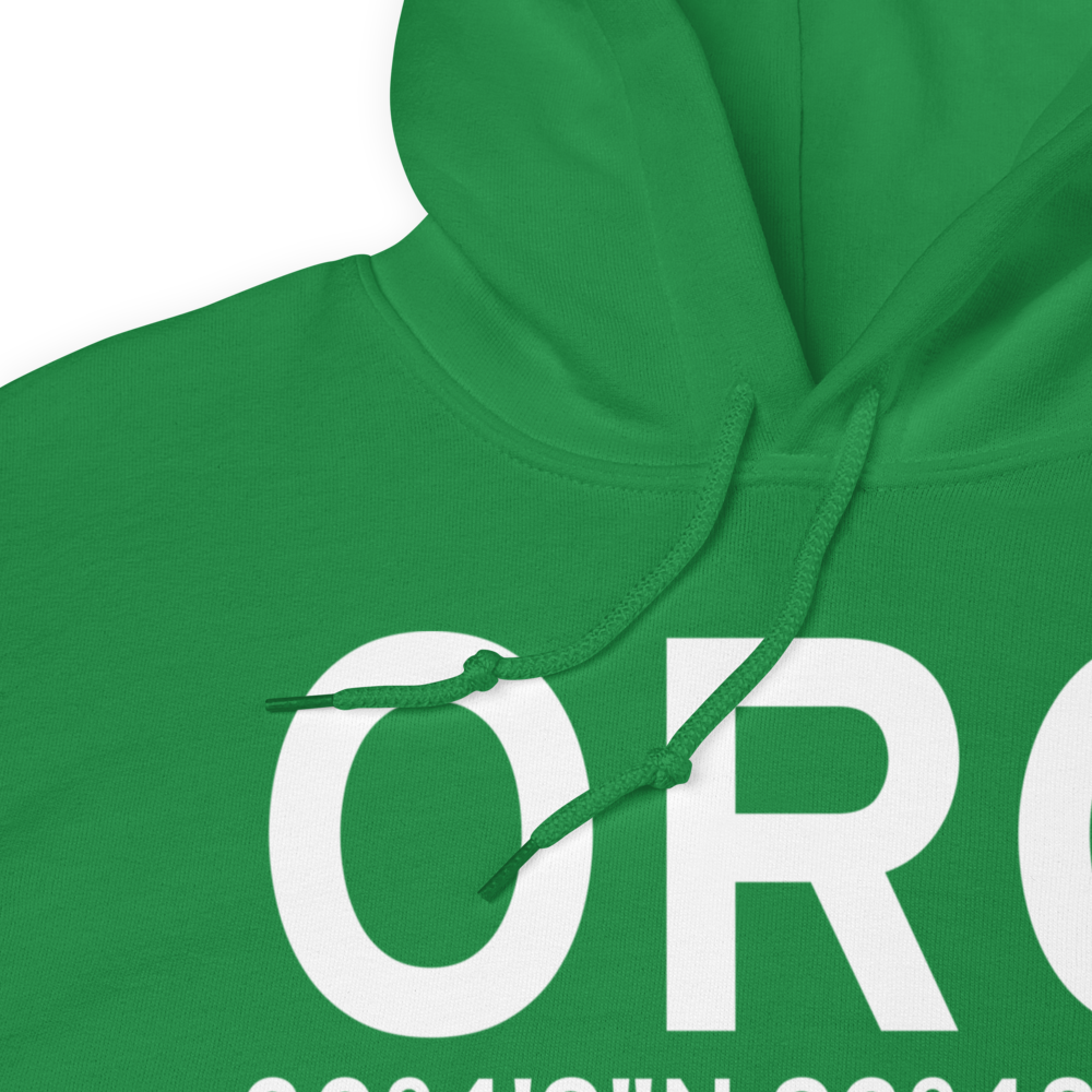 Orange (KORG) Airport Hoodie Sweatshirt 