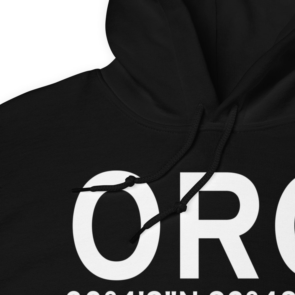 Orange (KORG) Airport Hoodie Sweatshirt 