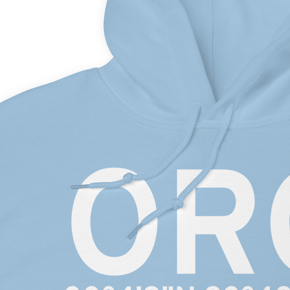 Orange (KORG) Airport Hoodie Sweatshirt 