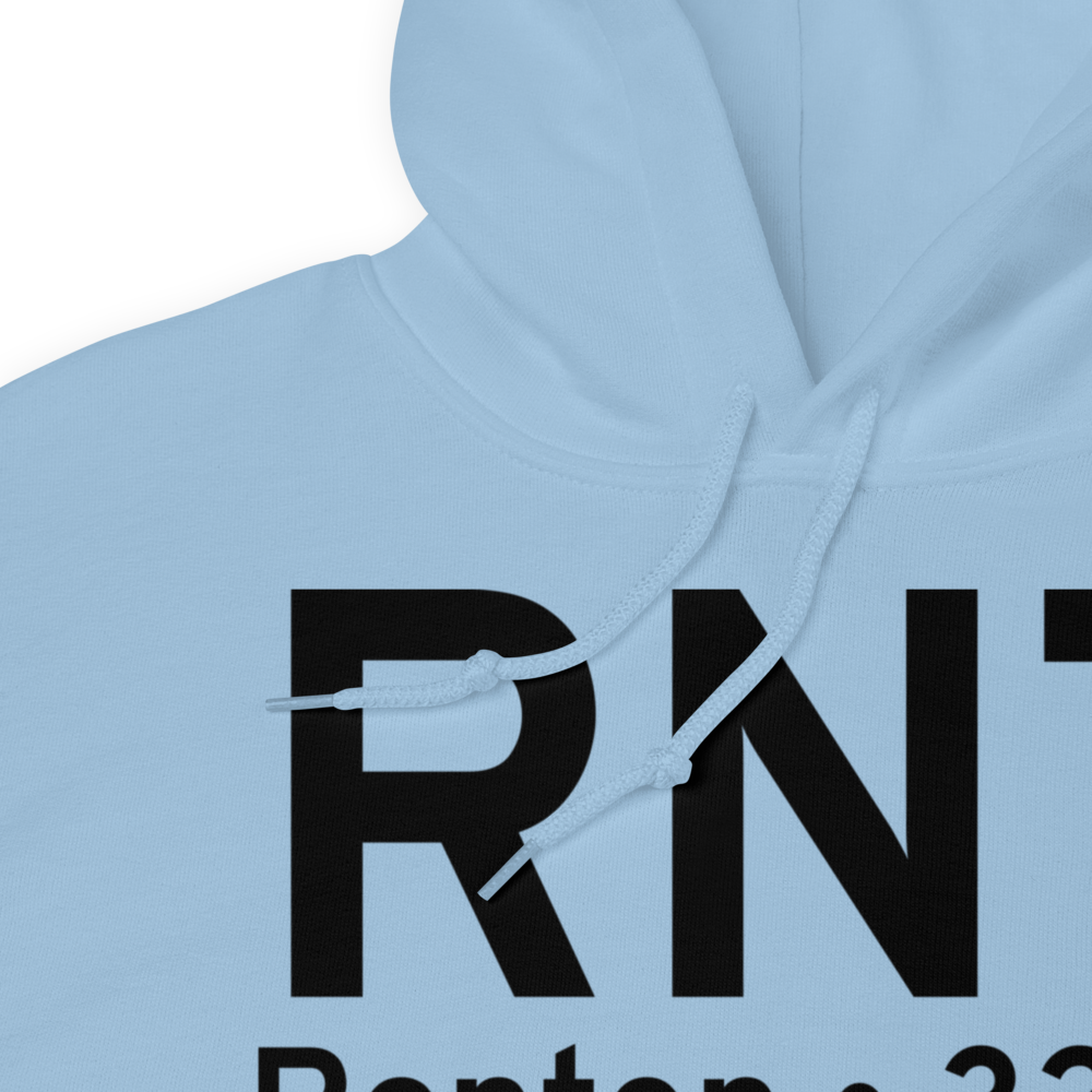 Renton (KRNT) Airport Hoodie Sweatshirt 