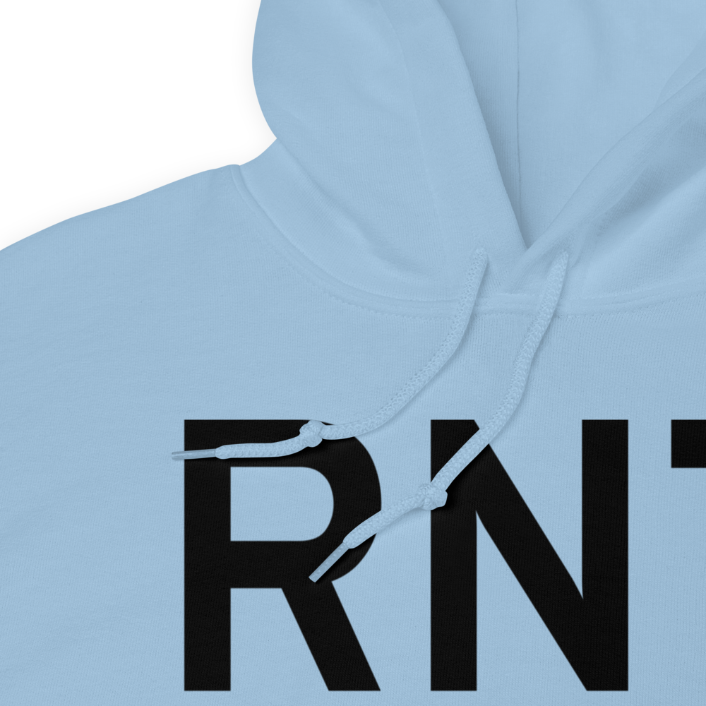Renton (KRNT) Airport Hoodie Sweatshirt 