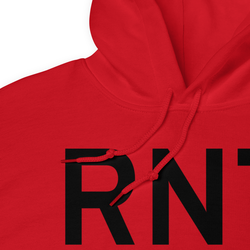 Renton (KRNT) Airport Hoodie Sweatshirt 