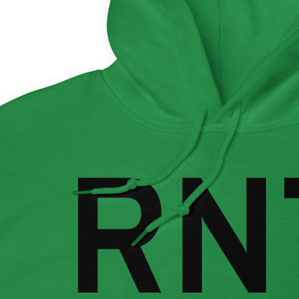 Renton (KRNT) Airport Hoodie Sweatshirt 