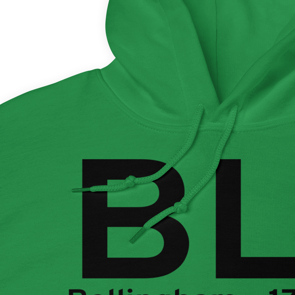 Bellingham (KBLI) Airport Hoodie Sweatshirt 