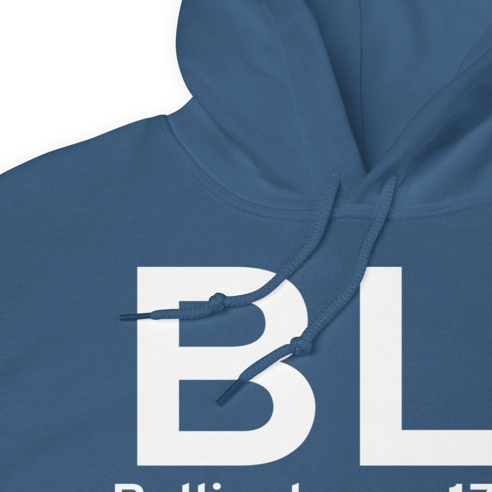 Bellingham (KBLI) Airport Hoodie Sweatshirt 