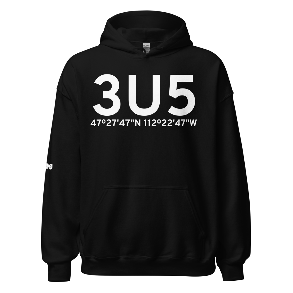 Augusta (3U5) Airport Hoodie Sweatshirt 