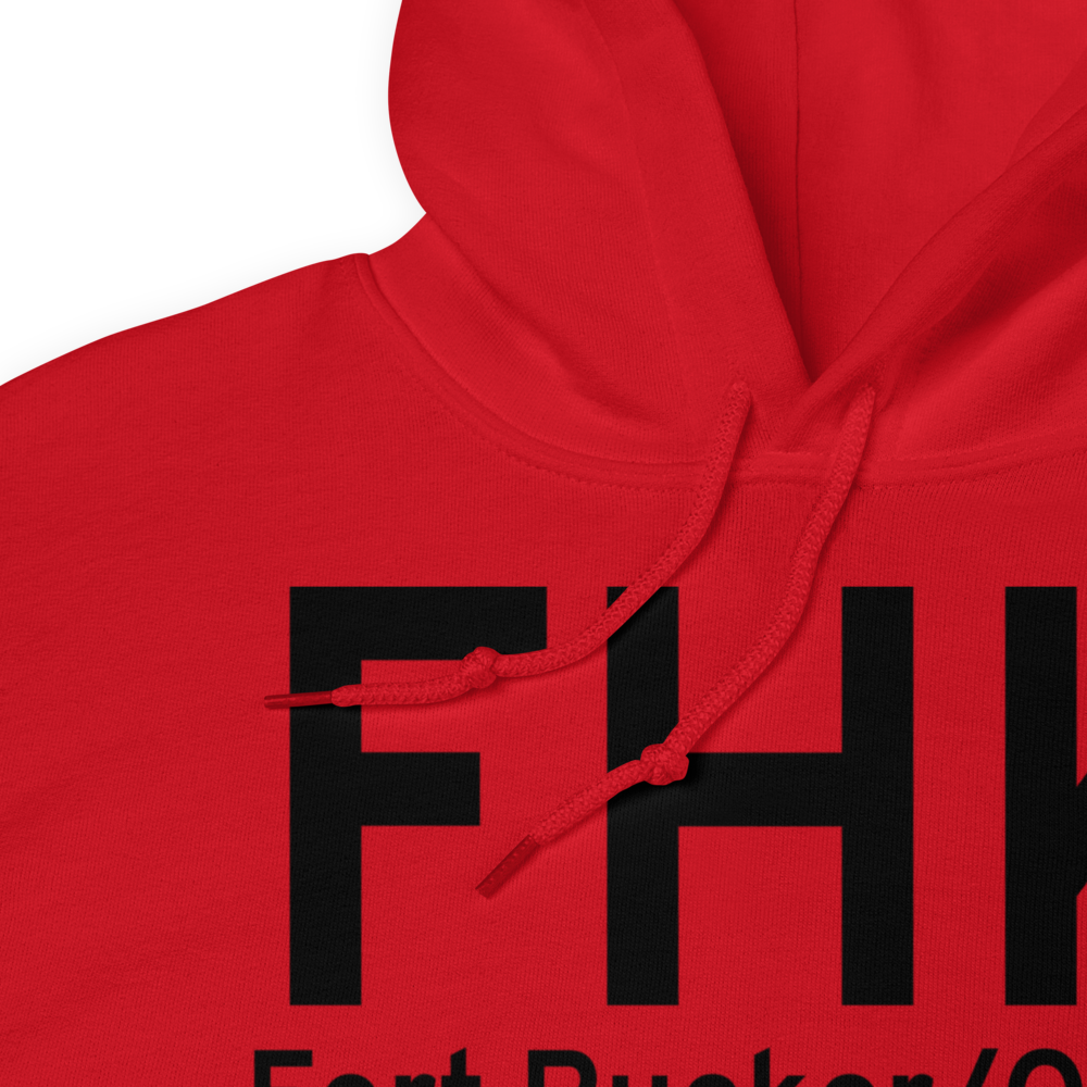 Fort Rucker/Ozark (FHK) Airport Hoodie Sweatshirt 