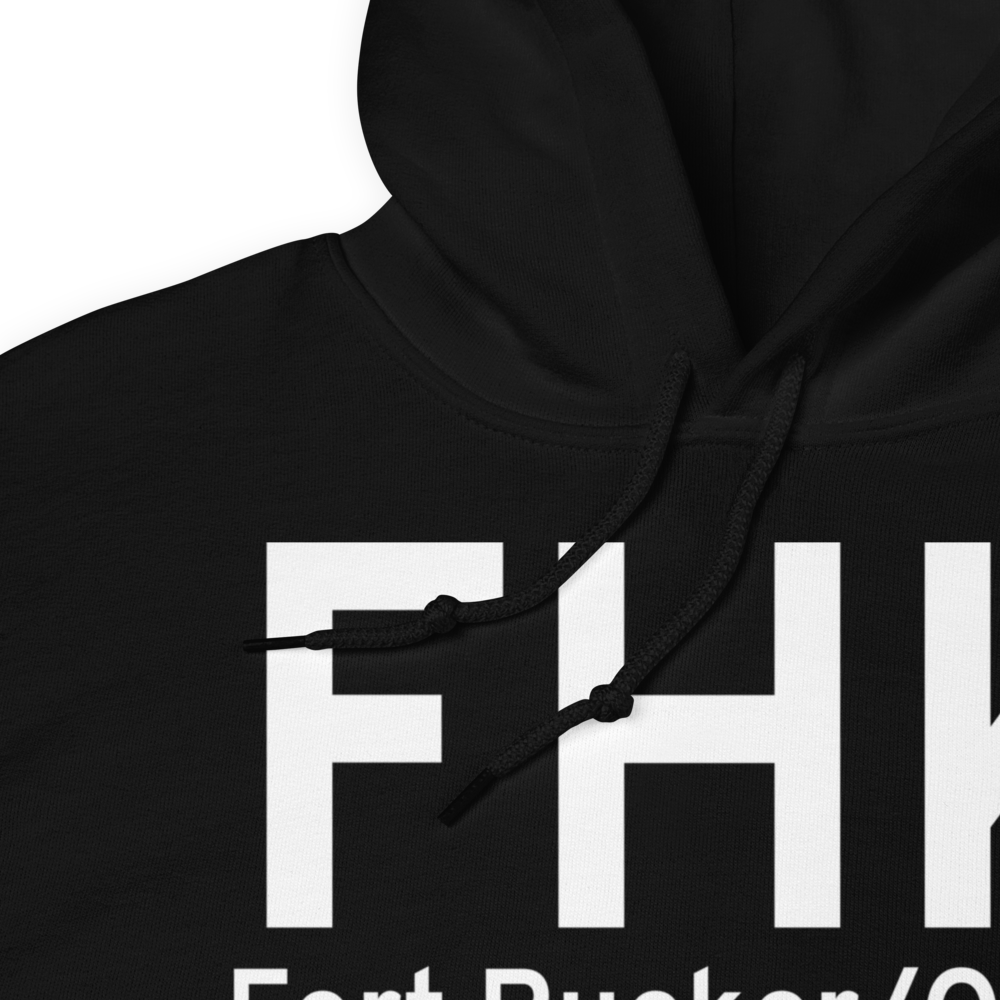 Fort Rucker/Ozark (FHK) Airport Hoodie Sweatshirt 