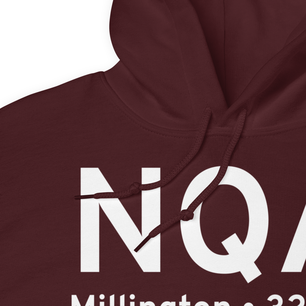 Millington (KNQA) Airport Hoodie Sweatshirt 