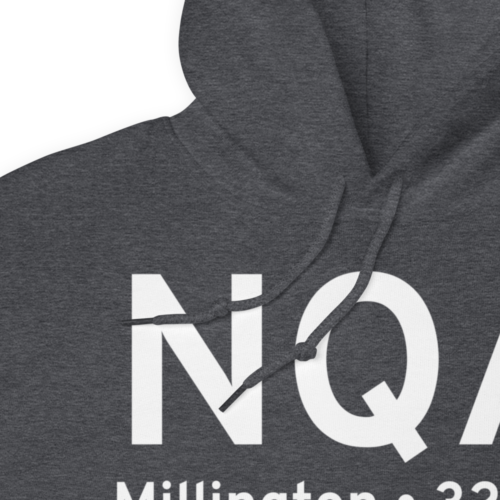Millington (KNQA) Airport Hoodie Sweatshirt 