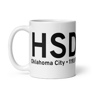 Oklahoma City (KHSD) Airport Mug
