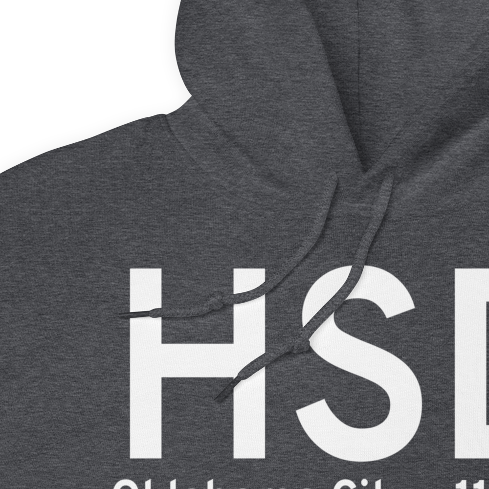 Oklahoma City (KHSD) Airport Hoodie Sweatshirt 