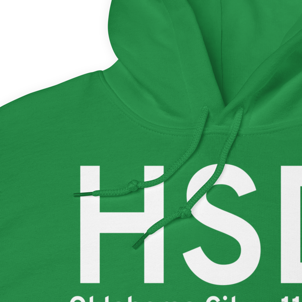 Oklahoma City (KHSD) Airport Hoodie Sweatshirt 