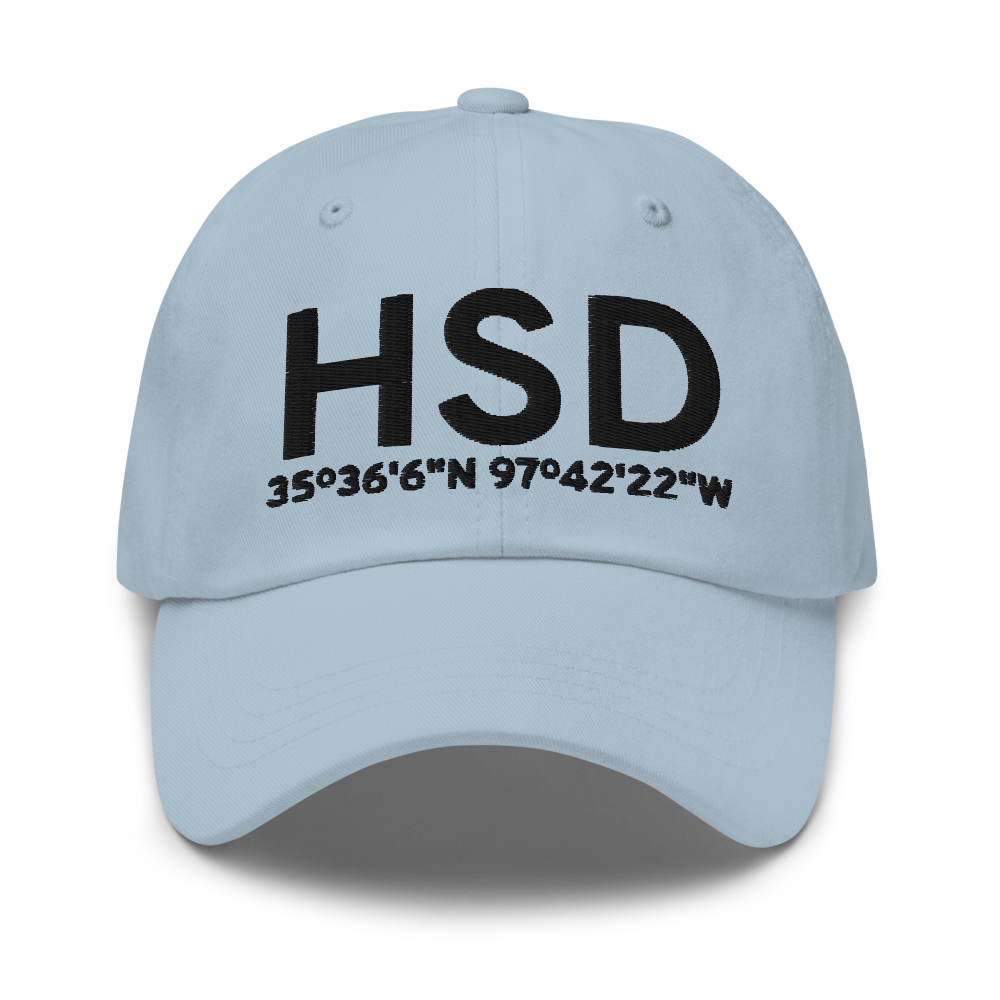 Oklahoma City (KHSD) Airport Hat 
