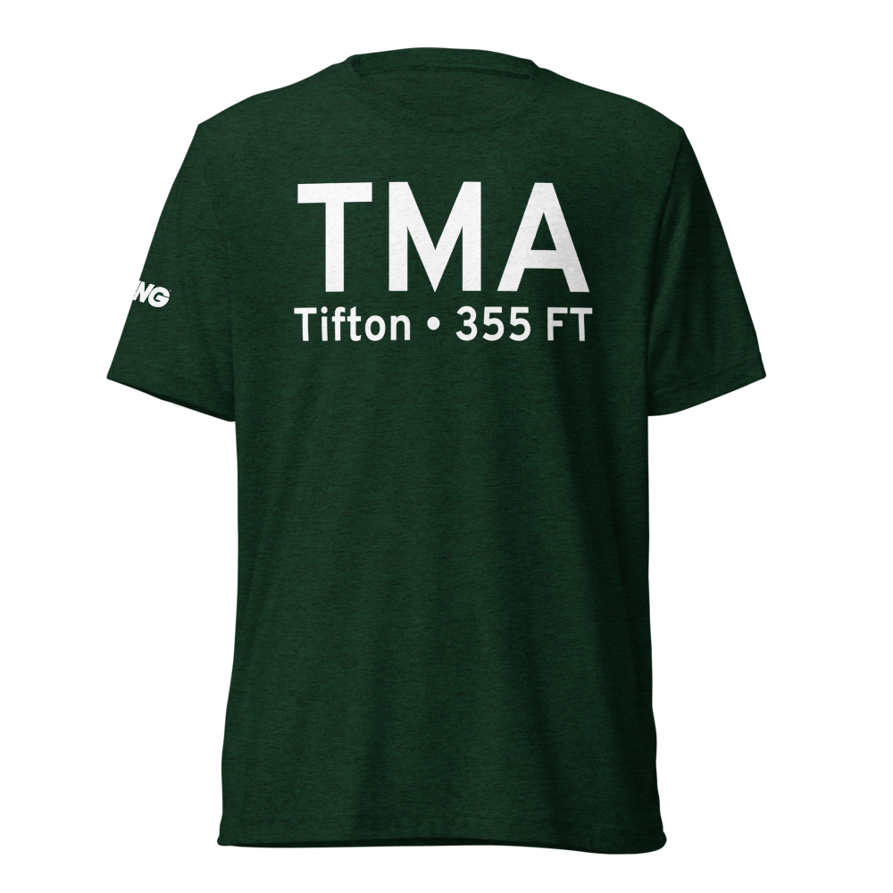 Tifton (KTMA) Airport Tri-blend T-Shirt 