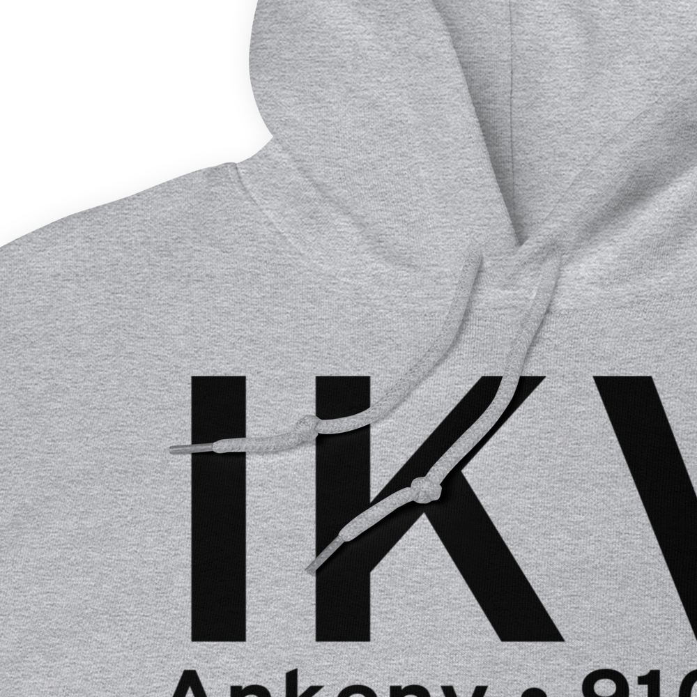 Ankeny (KIKV) Airport Hoodie Sweatshirt 